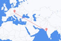 Lennot Suratista, Intia Linziin, Itävalta