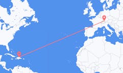 Flyrejser fra Puerto Plata, den Dominikanske Republik til Friedrichshafen, Tyskland