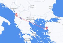 Flyreiser fra Tirana, til Mytilene