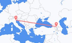 Flyrejser fra Venedig til Tbilisi