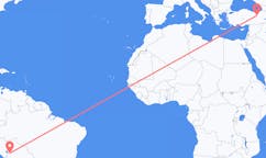 Loty z La Paz, Boliwia do Erzincan, Turcja