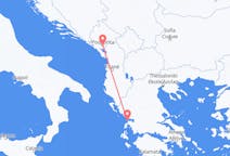 Flyrejser fra Podgorica til Preveza