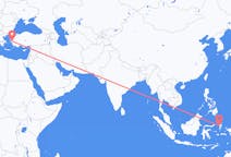 Flüge von Ternate, Indonesien nach Izmir, die Türkei
