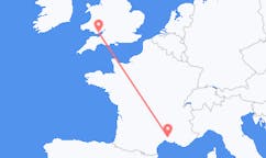 Flyrejser fra Cardiff, Wales til Nimes, Frankrig