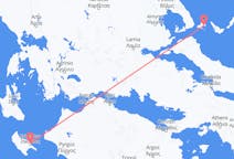 Flyreiser fra Skiathos, Hellas til Zakynthos Island, Hellas