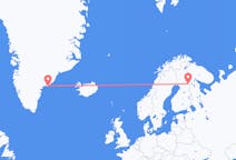 Flyreiser fra Kuusamo, til Kulusuk