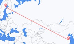 Flights from Yangzhou to Skellefteå