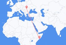 Flyrejser fra Mogadishu til Cluj Napoca