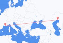 Flights from Atyrau to Marseille