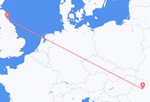 Flyreiser fra Cluj Napoca, Romania til Newcastle upon Tyne, England