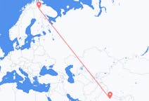 Flyg från Lucknow, Indien till Ivalo, Finland