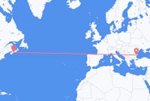 Flyrejser fra Halifax til Varna