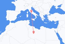 Flyg från Sabha till Rom