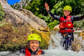 Canyoning no rio Cetina saindo de Split