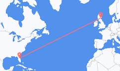 Flights from Orlando to Dundee