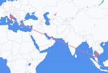 Flyrejser fra Kota Bharu til Napoli