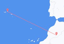 Flyg från Zagora till Terceira