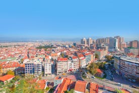 View of Ankara castle and general view of old town.