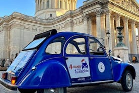 Privétour: 2CV-tour langs de hoogtepunten van Parijs