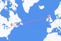Flyrejser fra Montreal til Glasgow