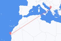 Vluchten van Nouadhibou naar Tirana
