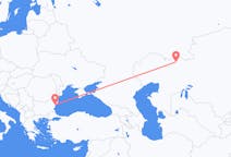 Flyreiser fra Aktobe, til Varna