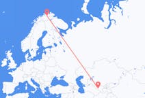Flyrejser fra Bukhara, Usbekistan til Lakselv, Norge