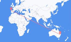 Flüge von Inverell, Australien nach Santiago De Compostela, Spanien