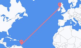 Flights from Grenada to Northern Ireland