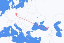 Flyg från Batumi till Prag