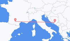 Flüge von Mostar, nach Toulouse