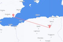 Flyrejser fra Biskra, Algeriet til Almeria, Spanien