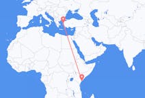Flyg från Lamu, Kenya till Mytilene, Grekland