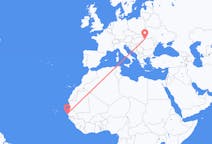 Flyreiser fra Dakar, Senegal til Baia Mare, Romania