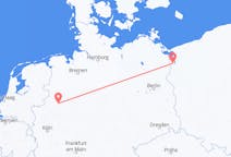 Flyg från Münster till Szczecin