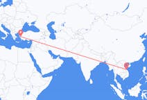 Flug frá Hue, Víetnam til Izmir, Tyrklandi