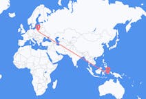 Flyrejser fra Ambon, Maluku til Warszawa