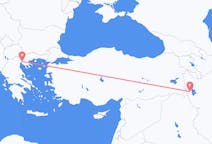 Lennot Urmiasta Thessalonikiin