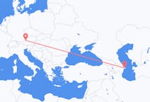 Flyrejser fra Baku til Salzburg
