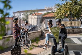 Tour panoramico per piccoli gruppi in Segway a Lisbona con degustazione di cibo