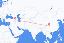Flyreiser fra Chengdu, til Iğdır