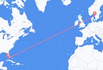 Flyreiser fra Key West, til Göteborg