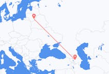 Flyrejser fra Gandja til Vilnius