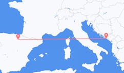 Flyg från Logrono, Spanien till Dubrovnik, Kroatien