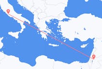 Flyreiser fra Amman, til Roma