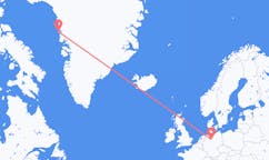 Voos de Upernavik, Groenlândia para Hanôver, Alemanha