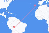 Flyrejser fra Trinidad til Funchal
