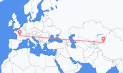 Flyrejser fra Aksu City, Kina til Limoges, Frankrig