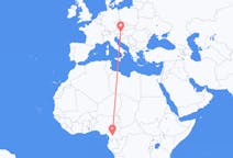Flyrejser fra Yaoundé til Graz