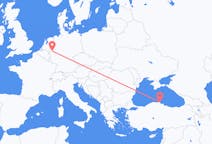 Flyreiser fra Sinop, Tyrkia, til Duesseldorf